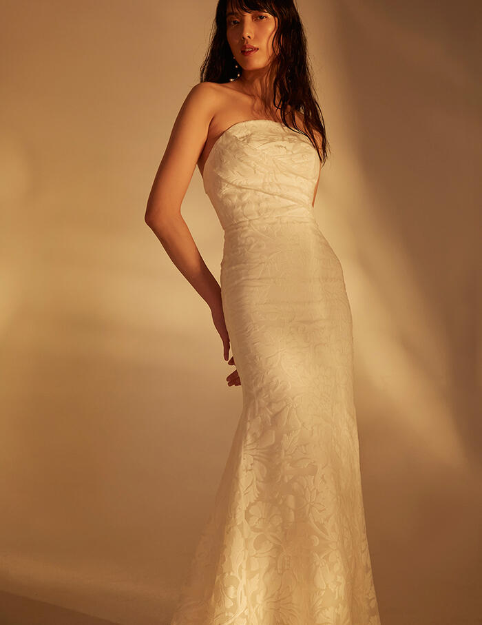 Theia Couture Wave Wedding Dress